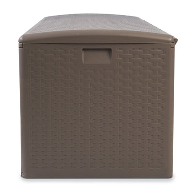 Plastic Development Group 99-Gallon Resin Outdoor Storage Deck Box (Used) - VMInnovations