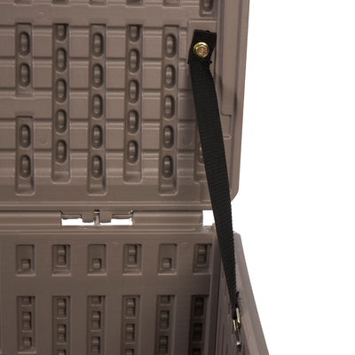 Plastic Development Group 99-Gallon Resin Outdoor Storage Deck Box (Used) - VMInnovations