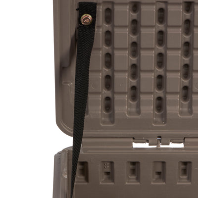 Plastic Development Group 99-Gallon Resin Outdoor Storage Deck Box (Used) - VMInnovations