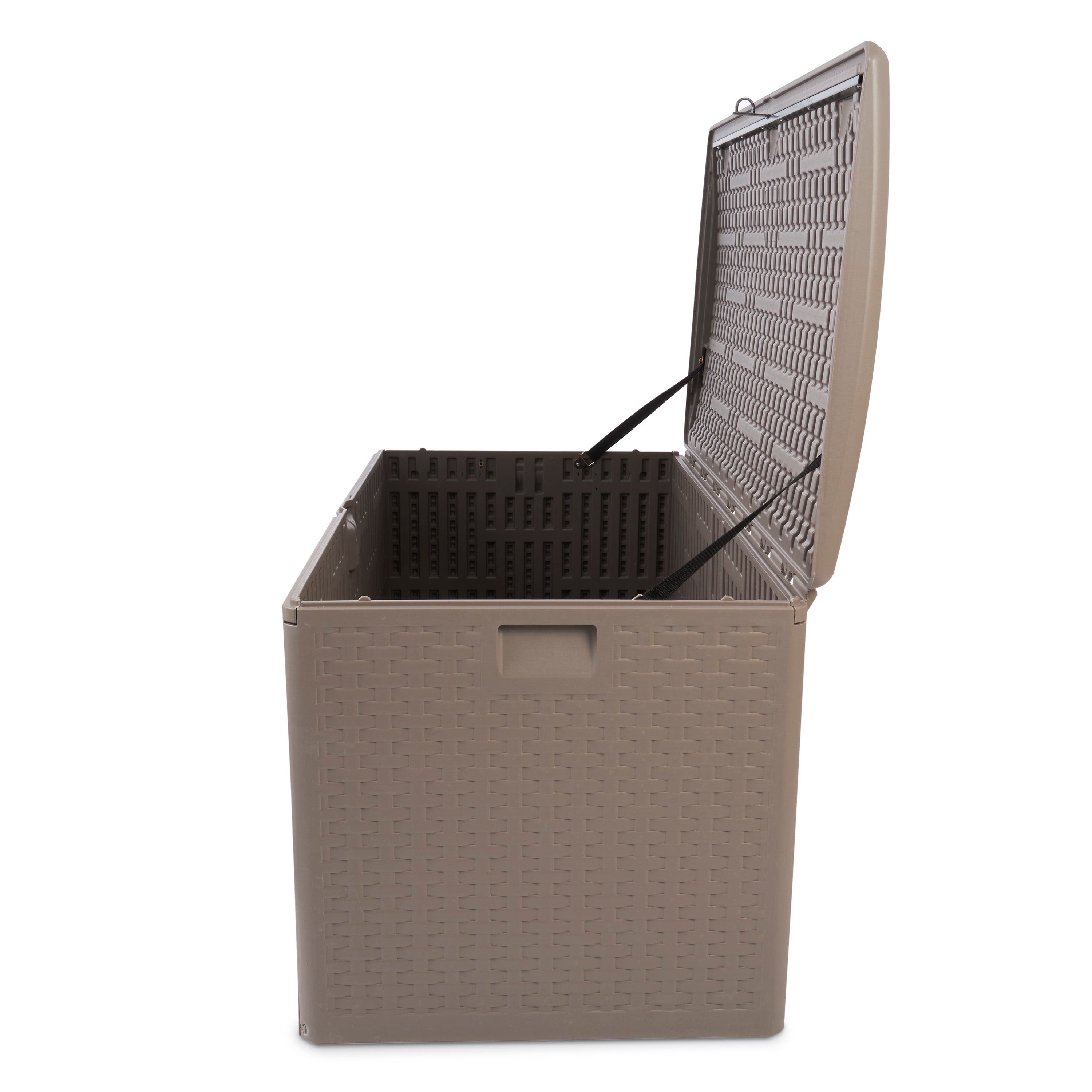 Plastic Development Group 99-Gallon Resin Outdoor Storage Deck Box (Used) - VMInnovations
