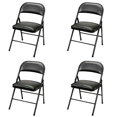 Plastic Development Group Party Metal Padded Folding Chair (4 Pack) (Open Box) - VMInnovations