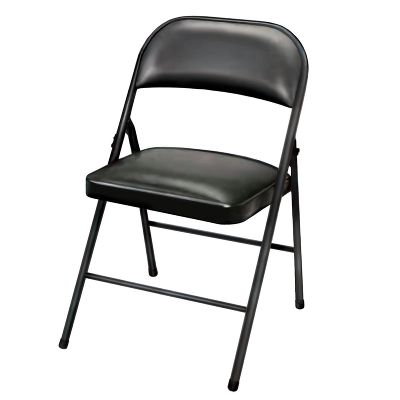 Plastic Development Group Party Metal Padded Vinyl Folding Chair (4 Pack) (Used)