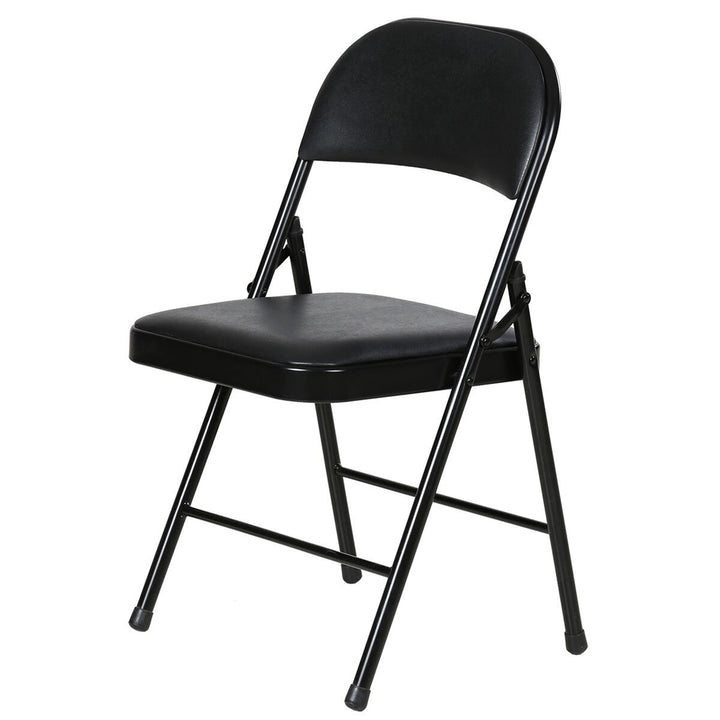 Plastic Development Group Party Metal Padded Vinyl Folding Chair (4 Pack) (Used) - VMInnovations