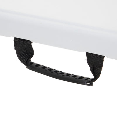Plastic Development Group 806 6 Foot Fold In Half Folding Table, White (Used)