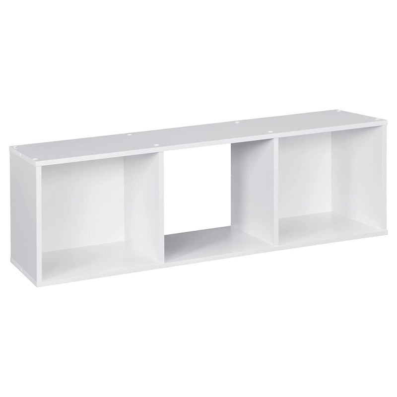 Closetmaid Decorative Home 3-Cube Cubeicals Organizer Storage, White (Open Box)