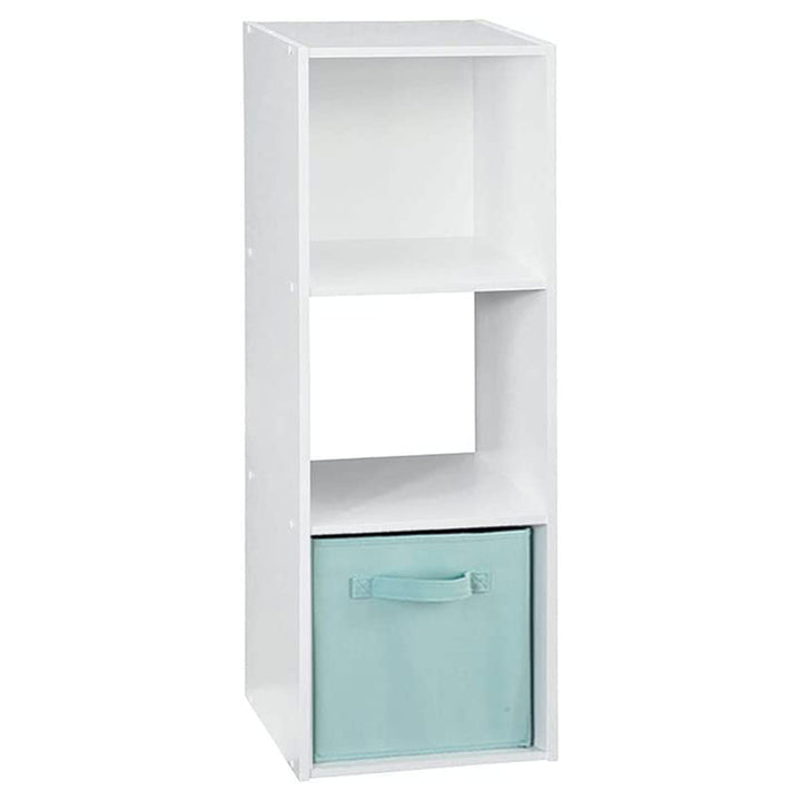 Closetmaid Home Stackable 3 Cube Cubeicals Organizer Storage, White (Used) - VMInnovations