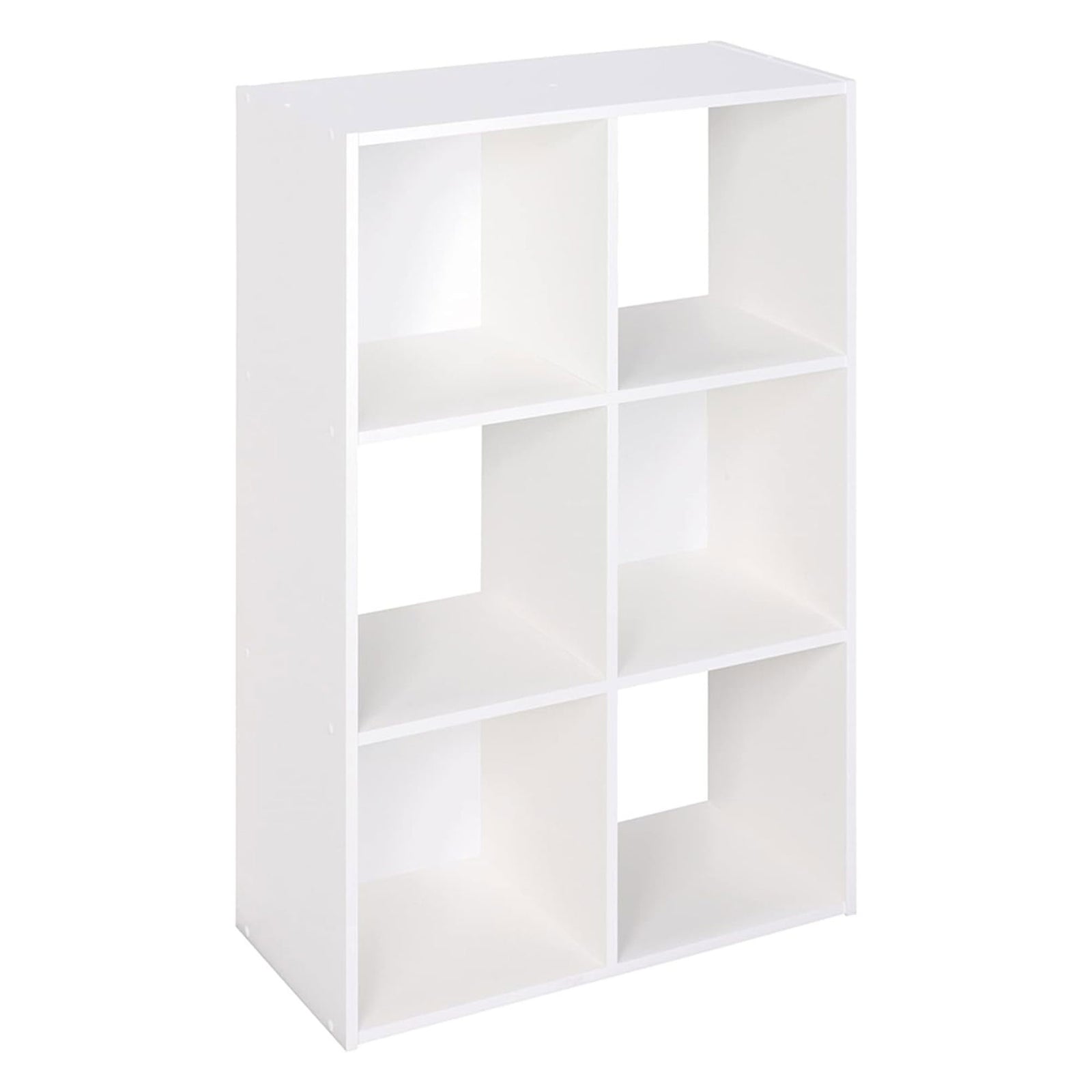 Closetmaid Decorative Home Stackable 6 Cube Organizer Storage, White (For Parts) - VMInnovations