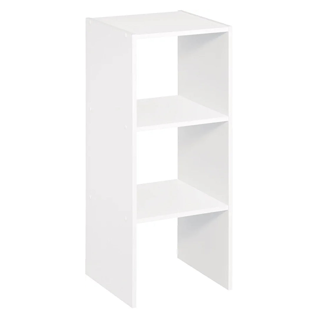 Closetmaid Home Stackable 2-Cube Cubeicals Organizer Storage, White (Used)