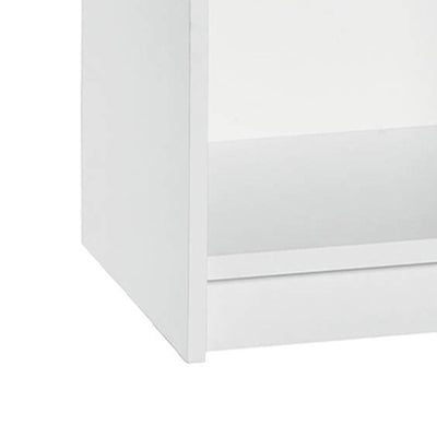 ClosetMaid Cubeical Heavy Duty Small Wood 2-Cube Storage Bench, White (Open Box)