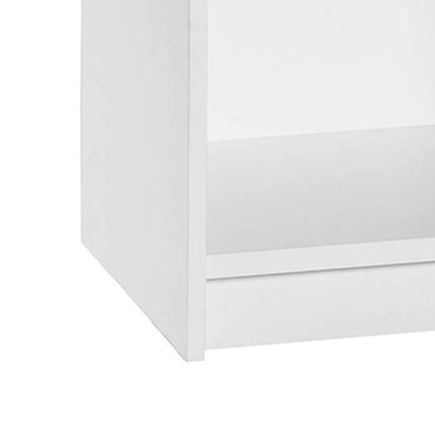 ClosetMaid Cubeical Heavy Duty Small Wood 2-Cube Storage Bench, White (Open Box) - VMInnovations