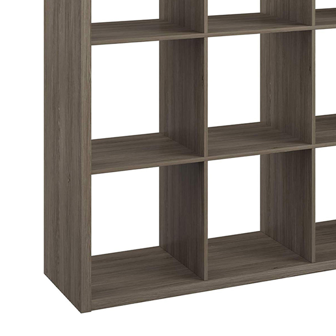 ClosetMaid Bookcase Open Back 9-Cube Storage Organizer, Graphite Gray (Open Box)