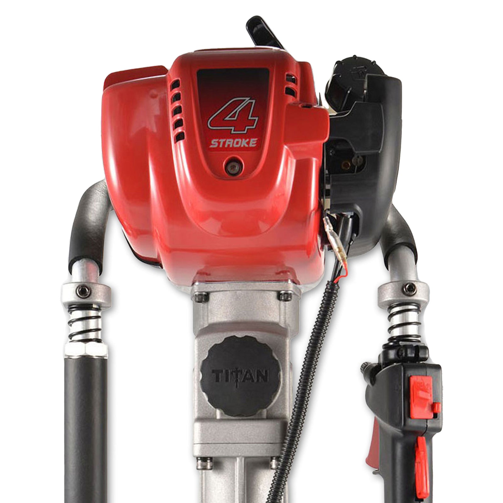 Titan PGD2875H 3.25 In Barrel 1.3 HP Honda Engine Gas Powered Fence Post Driver - VMInnovations