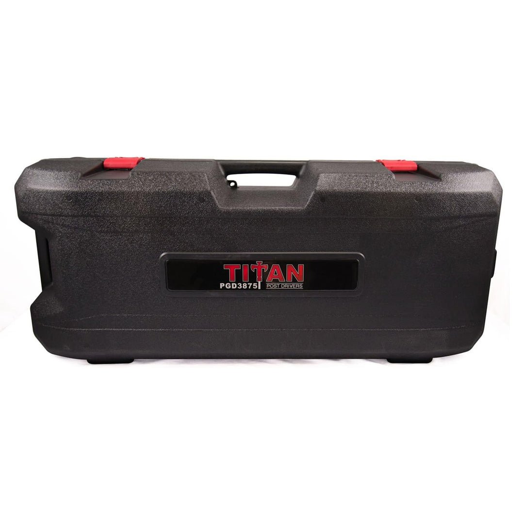 Titan 4 Inch Barrel 1.3 HP Gas Powered Fence Post Driver Pole Pounder (Open Box)