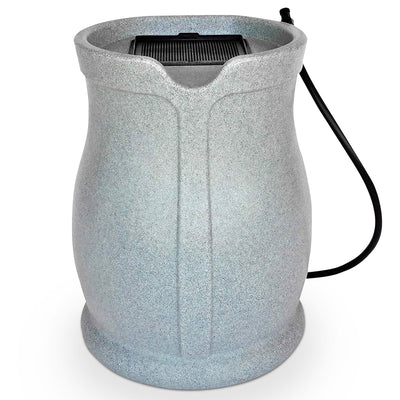 FCMP Outdoor Water Irrigation 45 Gal Catalina Rain Barrel, Light Granite (Used) - VMInnovations