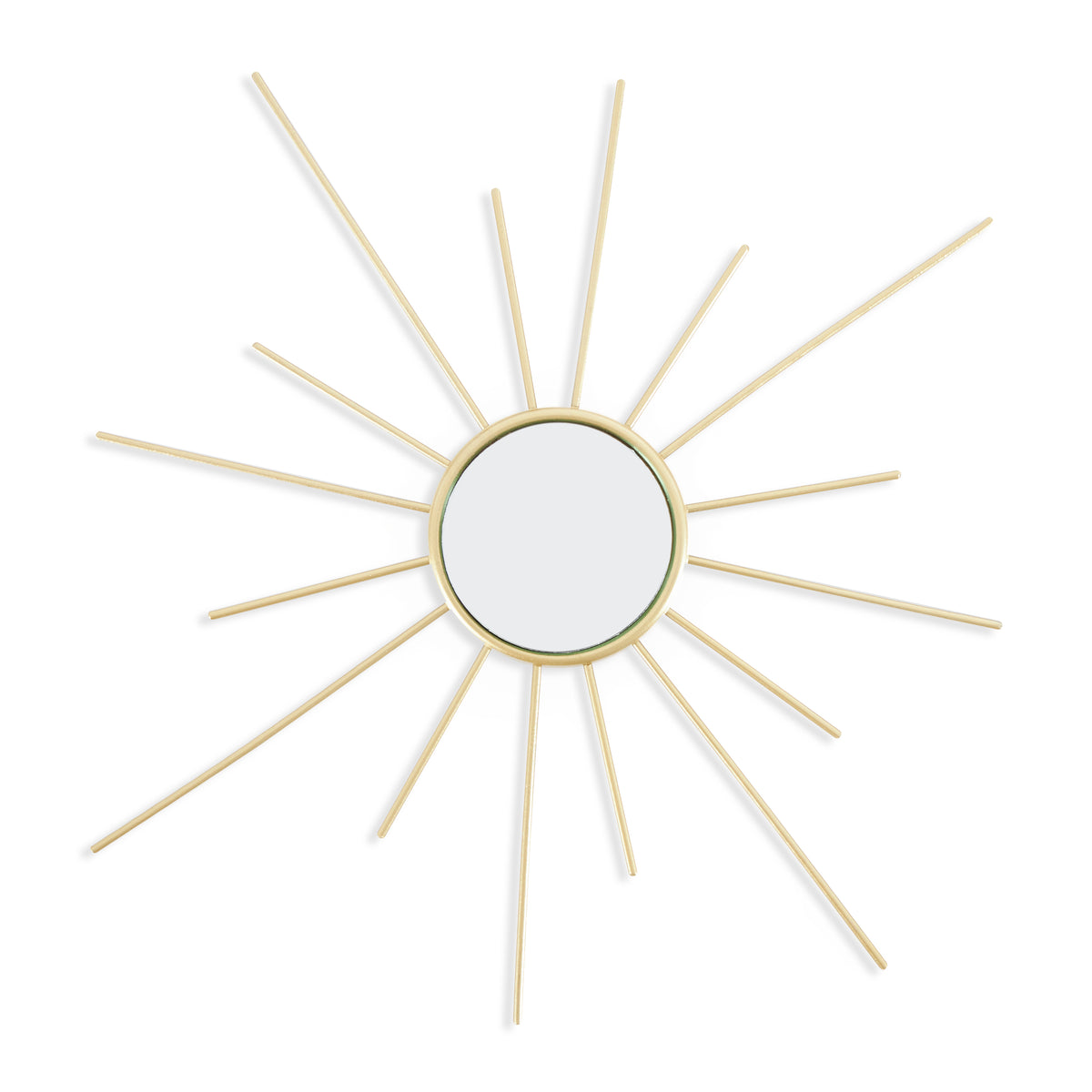Stratton Home Mirror Metallic Modern Wall Art Decor Set of 3, Gold (Damaged)