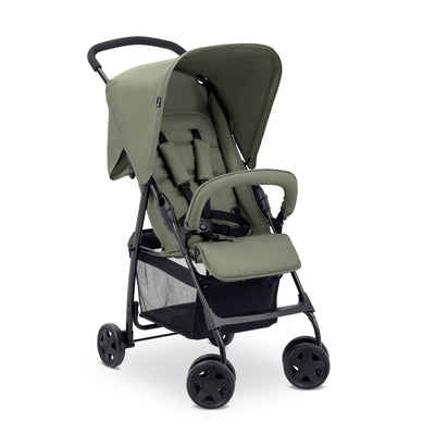 hauck Sport T13 Lightweight Compact Foldable Stroller Push Chair, Dark Olive - VMInnovations
