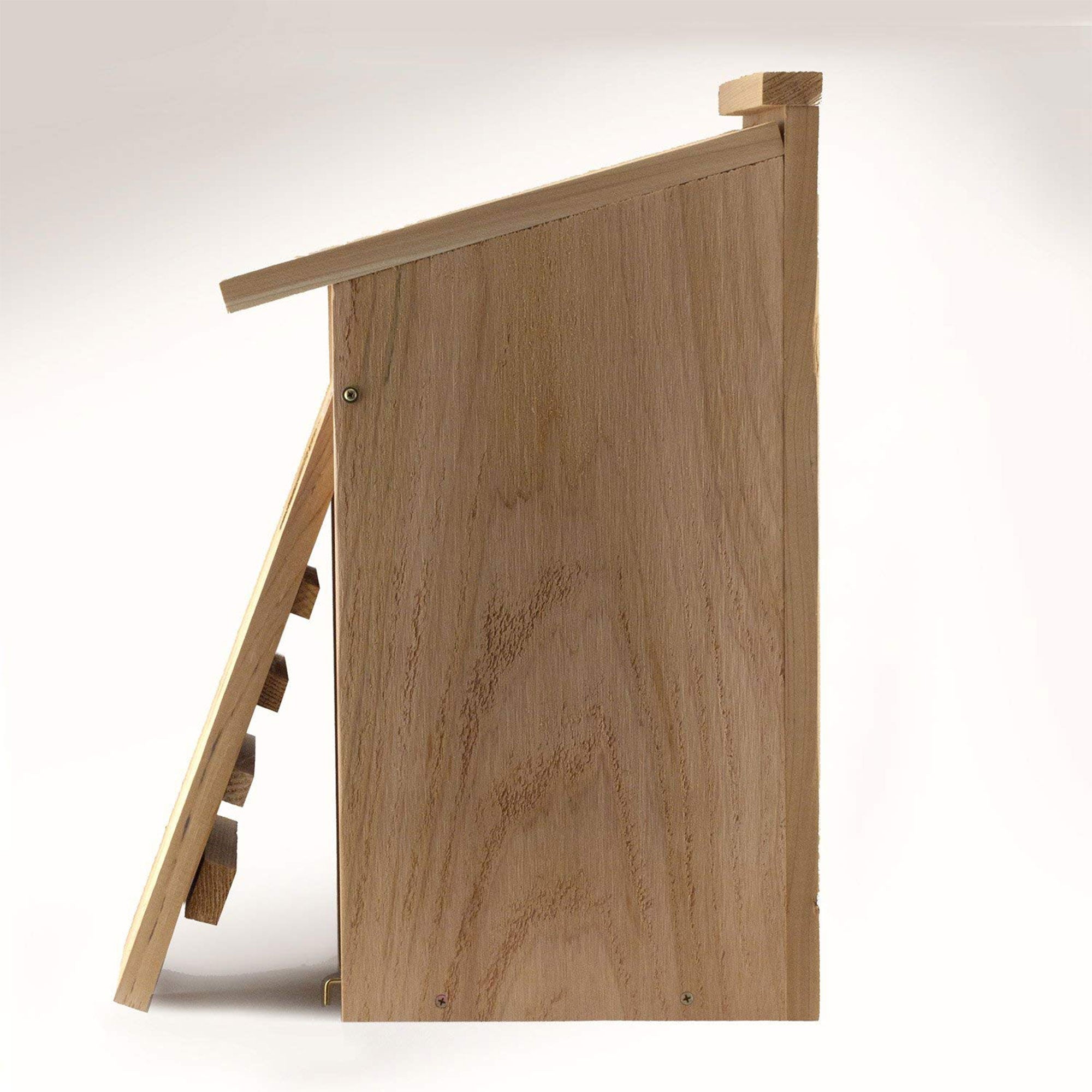Woodlink WD1 Wood Duck Nesting House Box with 4 x 3 Inch Oval Entrance Hole - VMInnovations