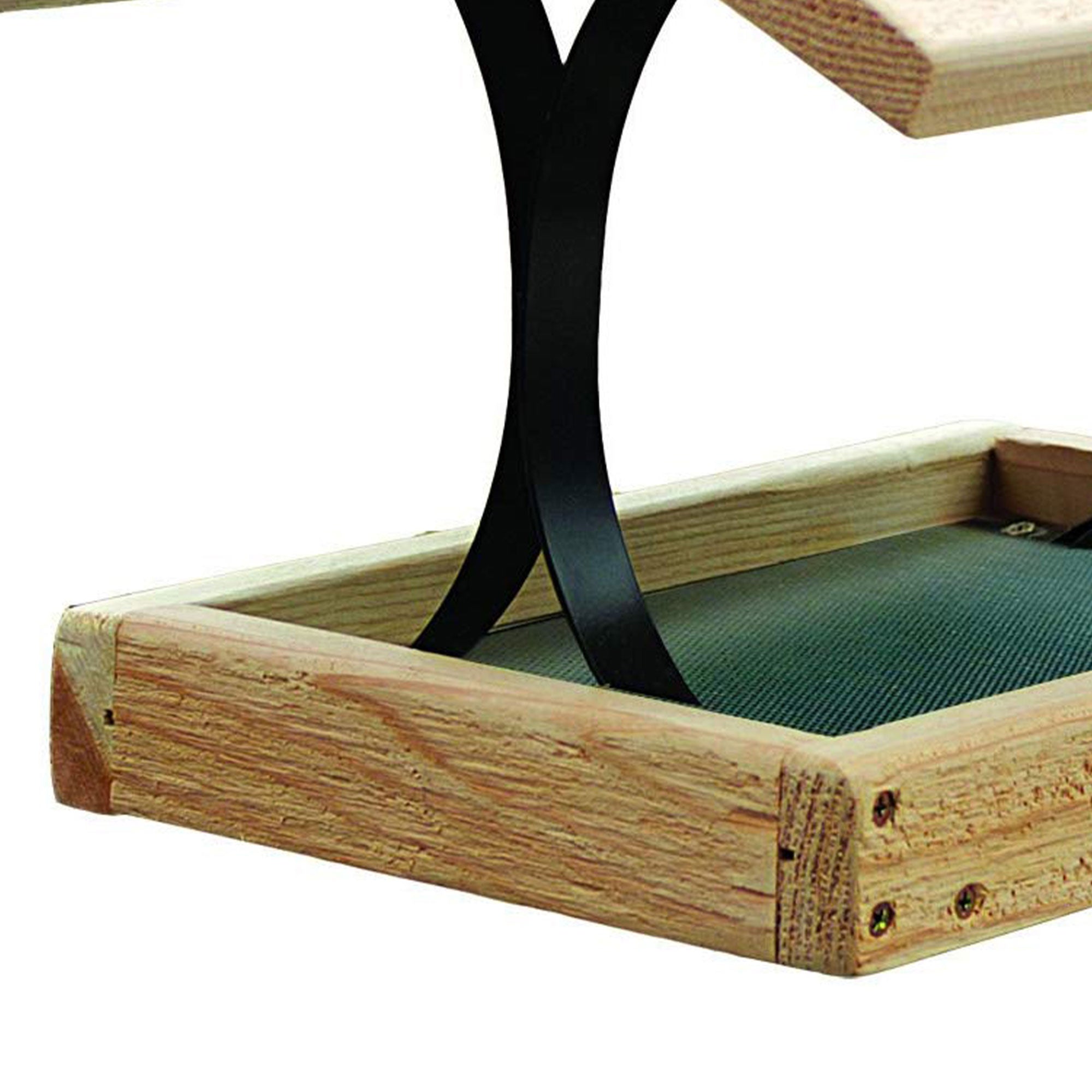 Woodlink Durable Natural Inland Cedar Fly-Thru Bird Mixed Seed Feeder (Open Box) - VMInnovations