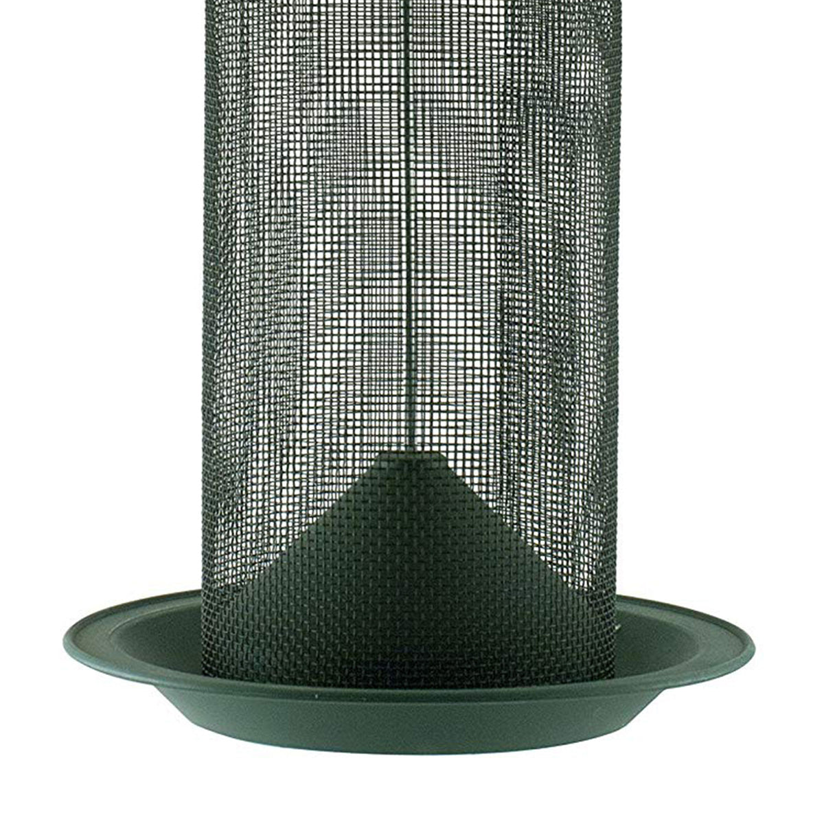 Woodlink Magnum 4-Quart Nyjer Thistle Seed Hanging Screen Bird Feeder, Green
