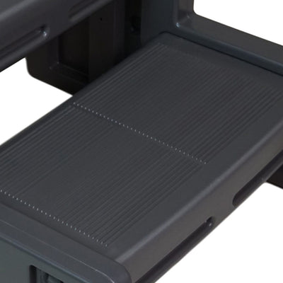 Vinyl Works 22 Inch Junior Resin Multi Purpose Home Spa and Hot Tub Steps, Black - VMInnovations