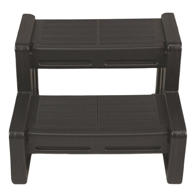 Vinyl Works 22 Inch Multi Purpose Home Spa and Hot Tub Steps, Mocha (Open Box)