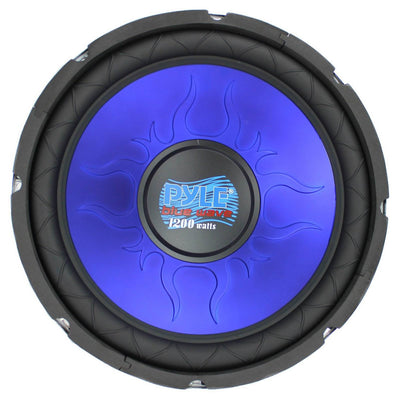 Pyle 12 Inch 1200W DVC Blue Power Stereo Car Audio Subwoofer | PL1290BL (Used)