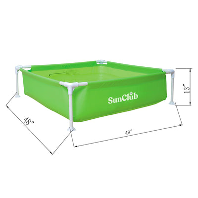 JLeisure 8.5 x 6 Ft Above Ground Steel Frame Pool and 48 x 13 In Swimming Pool - VMInnovations