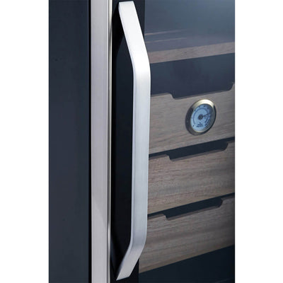 Whynter Elite Touch Control Stainless 1.8 cu.ft. Cigar Humidor, Black (Used)