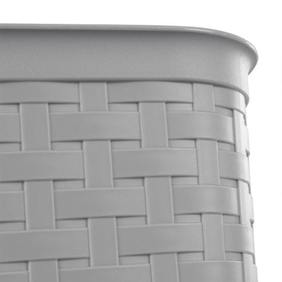Sterilite Weave 5.8 Gallon Plastic Home/Office Wastebasket Trash Can (12 Pack)