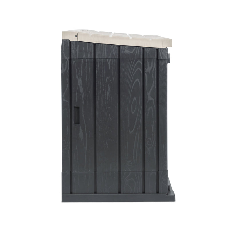 Toomax Stora Way All-Weather Horizontal Storage Shed Cabinet, 30 cu ft(Open Box)