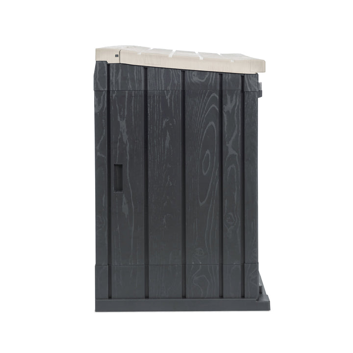 Toomax Stora Way All-Weather Horizontal Storage Shed Cabinet, 30 cu ft(Open Box) - VMInnovations