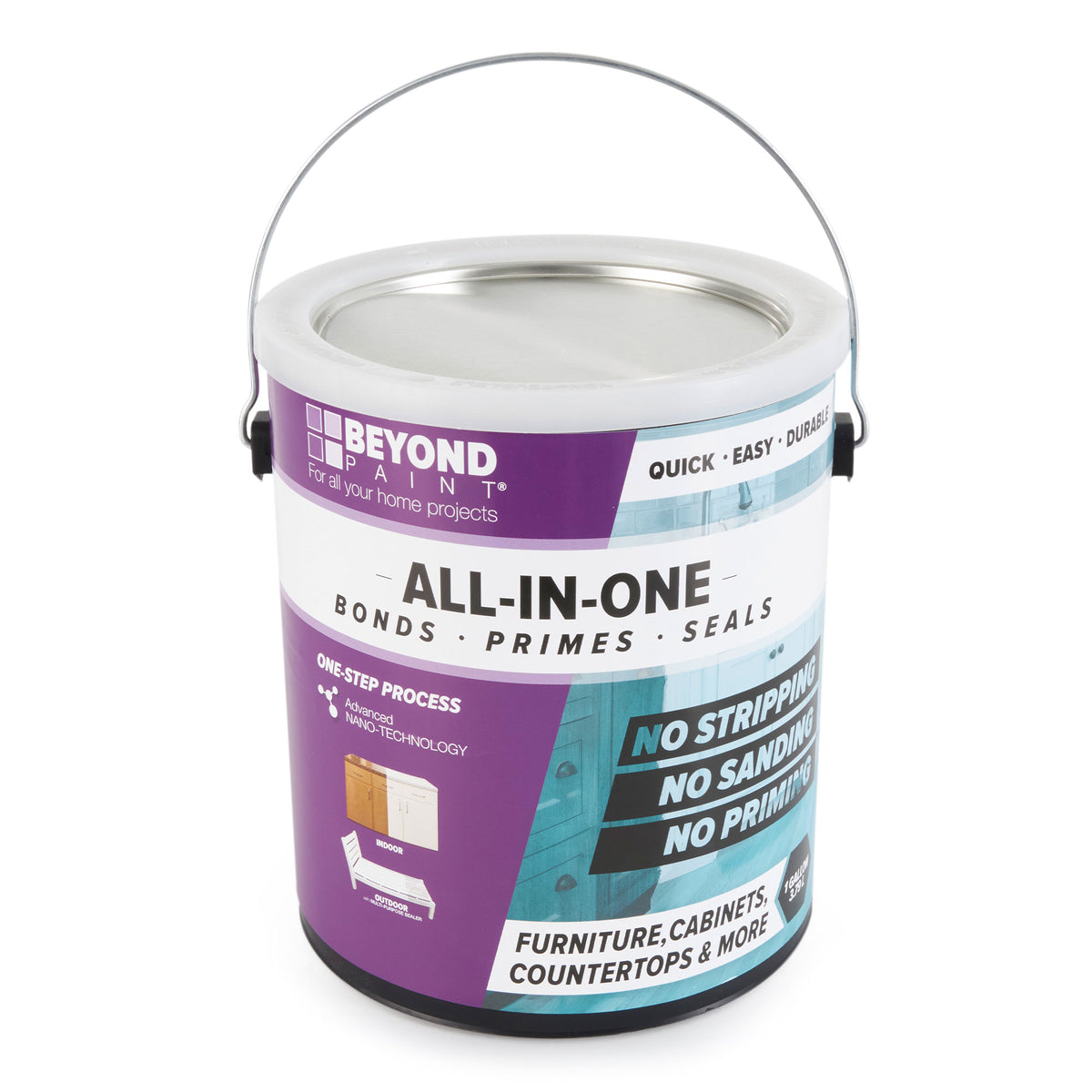 Beyond Paint Furniture Cabinets Refinishing, Gallon, Nantucket Green (Open Box)
