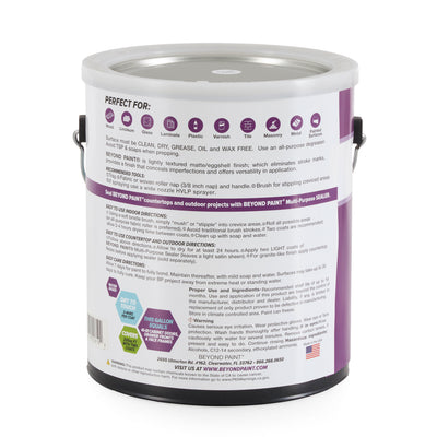 Beyond Paint Furniture and Cabinets Refinishing Paint, Gallon, Pewter Gray (Refurbished)