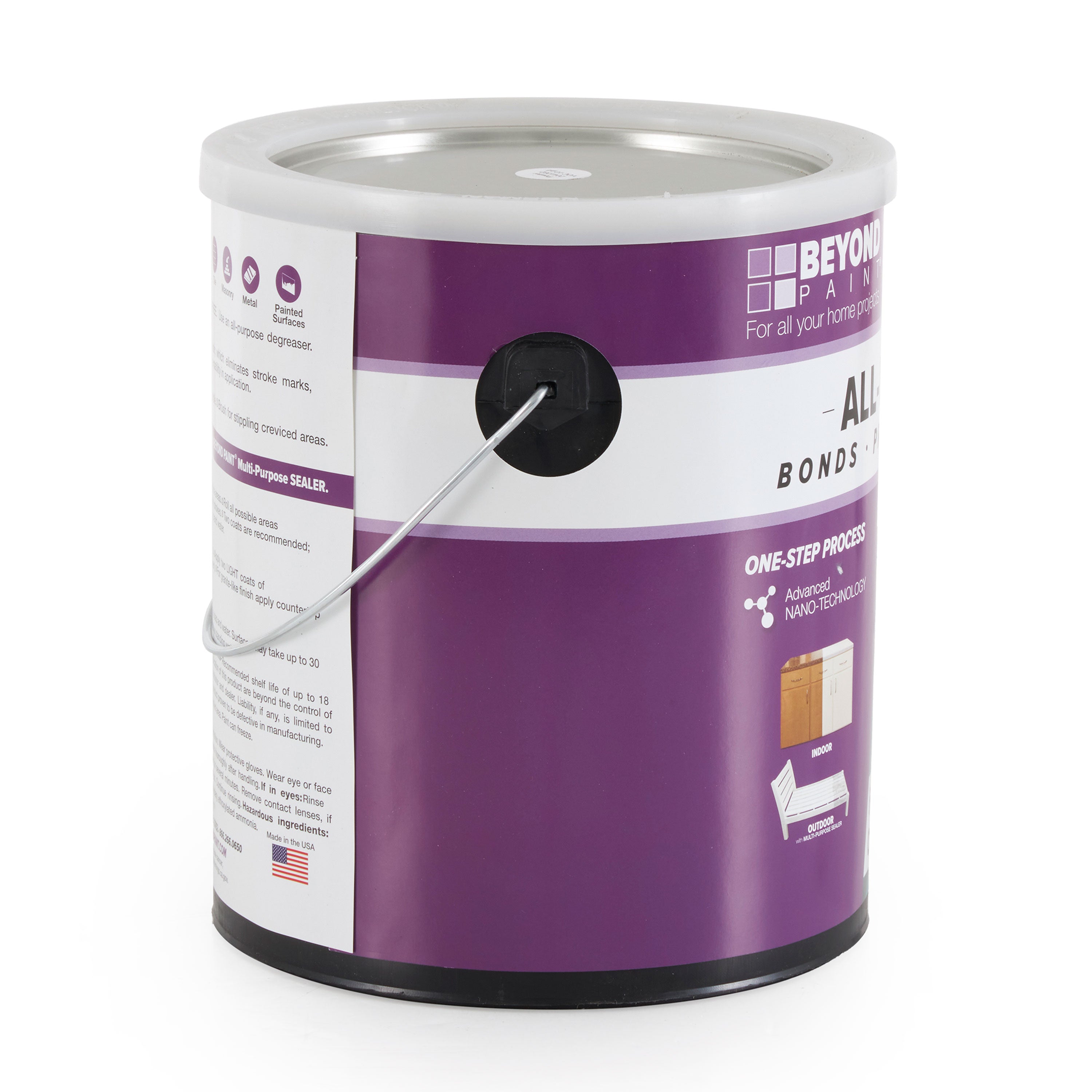Beyond Paint Furniture and Cabinets Refinishing Paint, Gal, Pewter Gray (Used)
