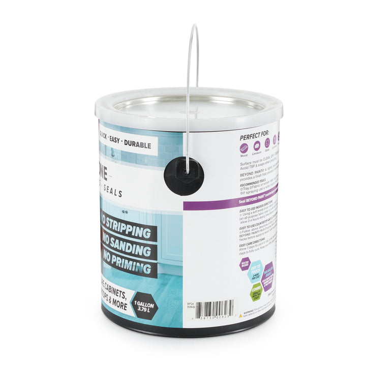 Beyond Paint Furniture Cabinets Refinishing Paint, Gallon Bright White(Open Box) - VMInnovations