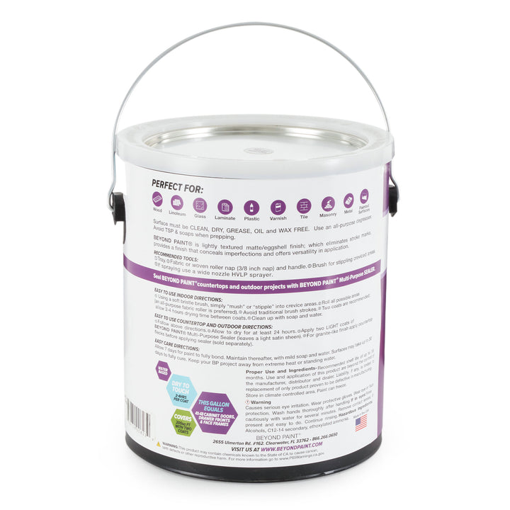 Beyond Paint Furniture Cabinets Refinishing Paint, Gallon Bright White(Open Box) - VMInnovations