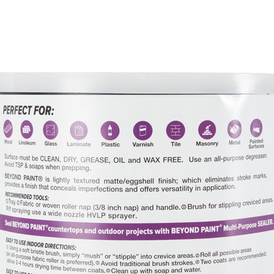 Beyond Paint Furniture Cabinets Refinishing Paint, Gallon Bright White(Open Box) - VMInnovations