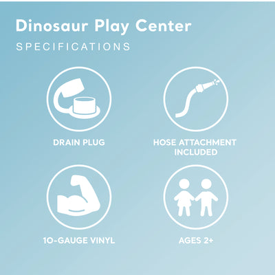 Intex Dinoland Kiddie Swimming Pool and Dinosaur Kiddie Inflatable Swimming Pool