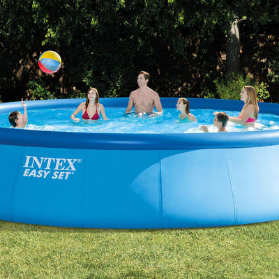 Intex 18' x 48" Inflatable Above Ground Swimming Pool with 7" Chlorine Dispenser