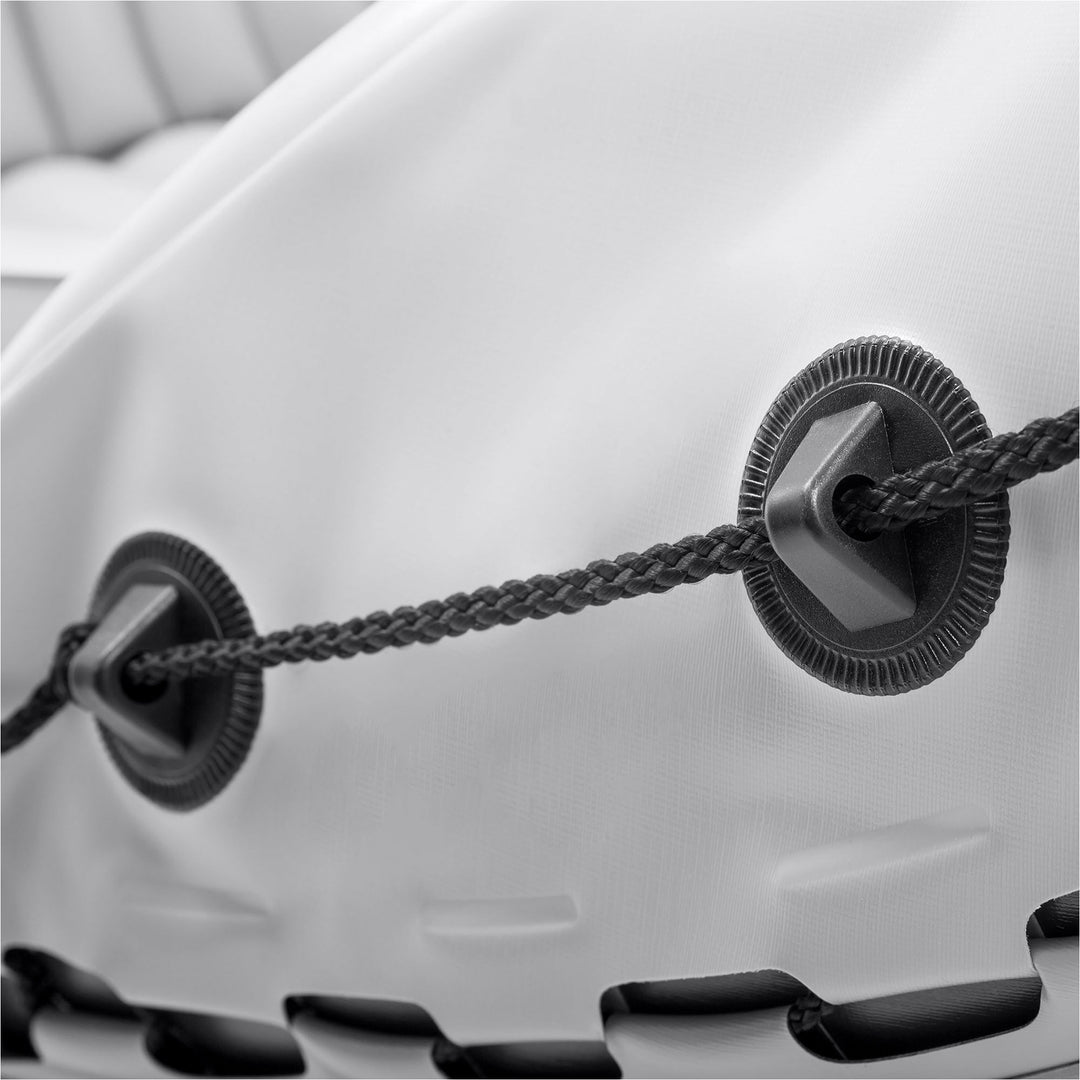 Intex Dakota K2 2 Person Vinyl Inflatable Kayak with Oars and Pump (For Parts)