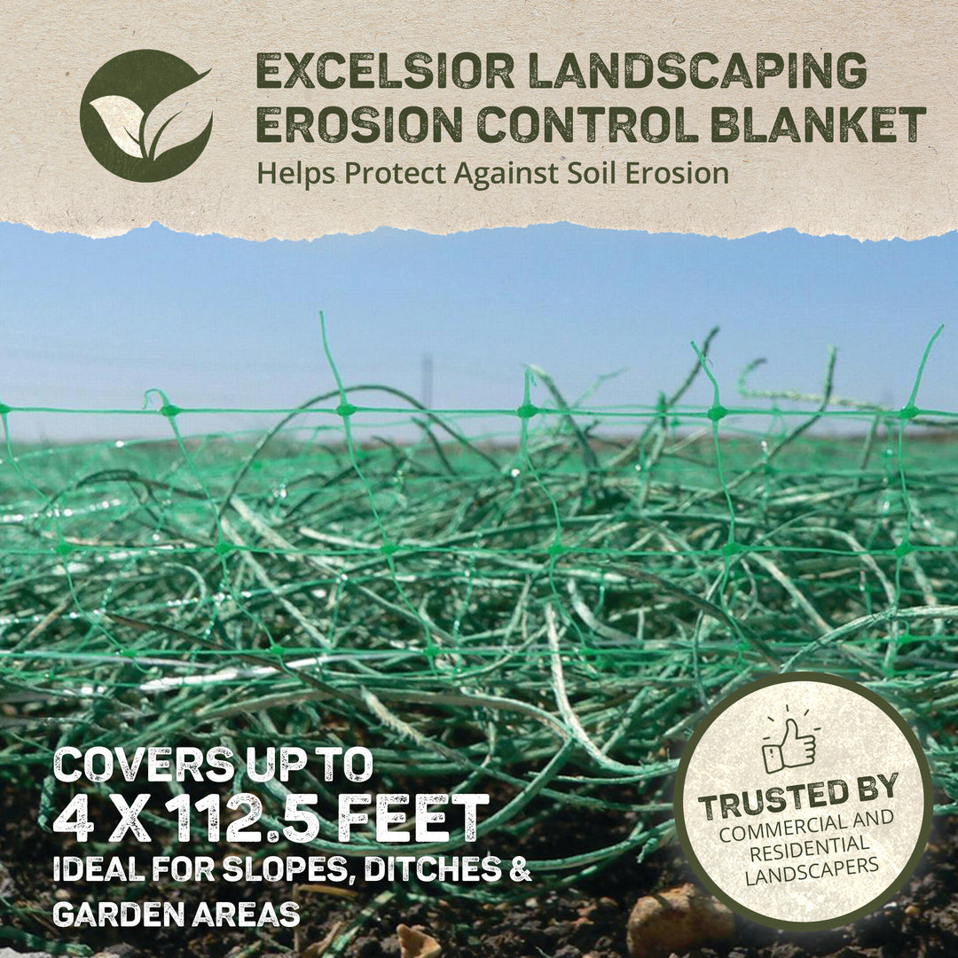 DeWitt Excelsior Landscape Erosion Control Blanket, 4'x112.5' (5 Pack)