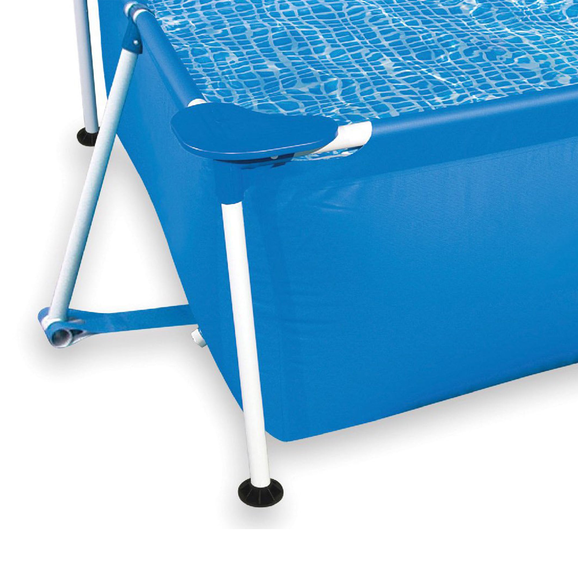 Intex 86 x 59 x 23 Inch Rectangular Frame Above Ground Swimming Pool (2 Pack)
