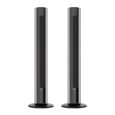 Lasko XtraAir 48 In. Tower Home Fan Air Ionizer with Remote Control (2 Pack) - VMInnovations