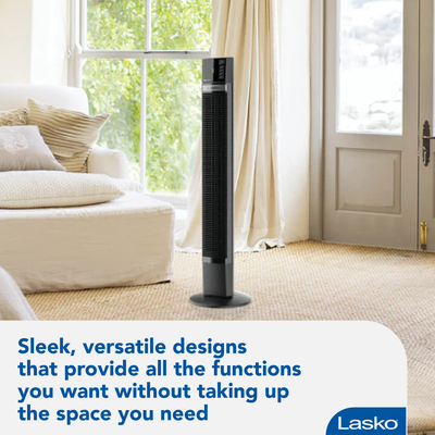 Lasko XtraAir 48 In. Tower Home Fan Air Ionizer with Remote Control (2 Pack) - VMInnovations