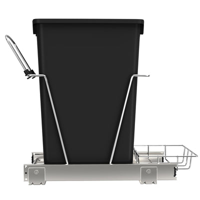 Rev A Shelf Single 35 Qt Sliding PullOut Waste Container, RV-12KD-18C S (2 Pack)