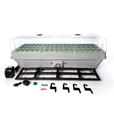 TurboKIone Elite 144 High Quality Aeroponic Cloning System with Humidity Dome