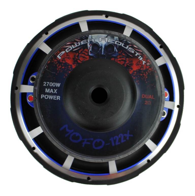 NEW POWER ACOUSTIK MOFO-122X 12" 2700W SUBWOOFER SUB