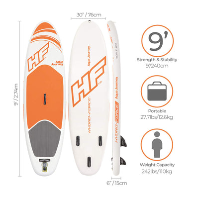 Bestway 122x27in Stand Up Paddle Board & 9ft Stand Up Paddle Board w/Accessories