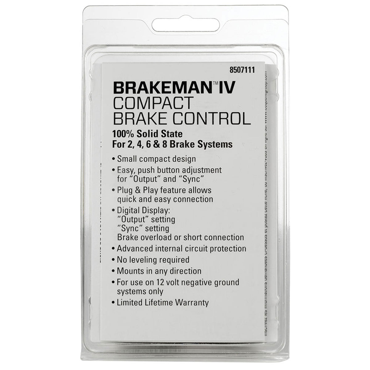 Reese Towpower Safe Compact Brakeman IV Digital Brake Control (Open Box)