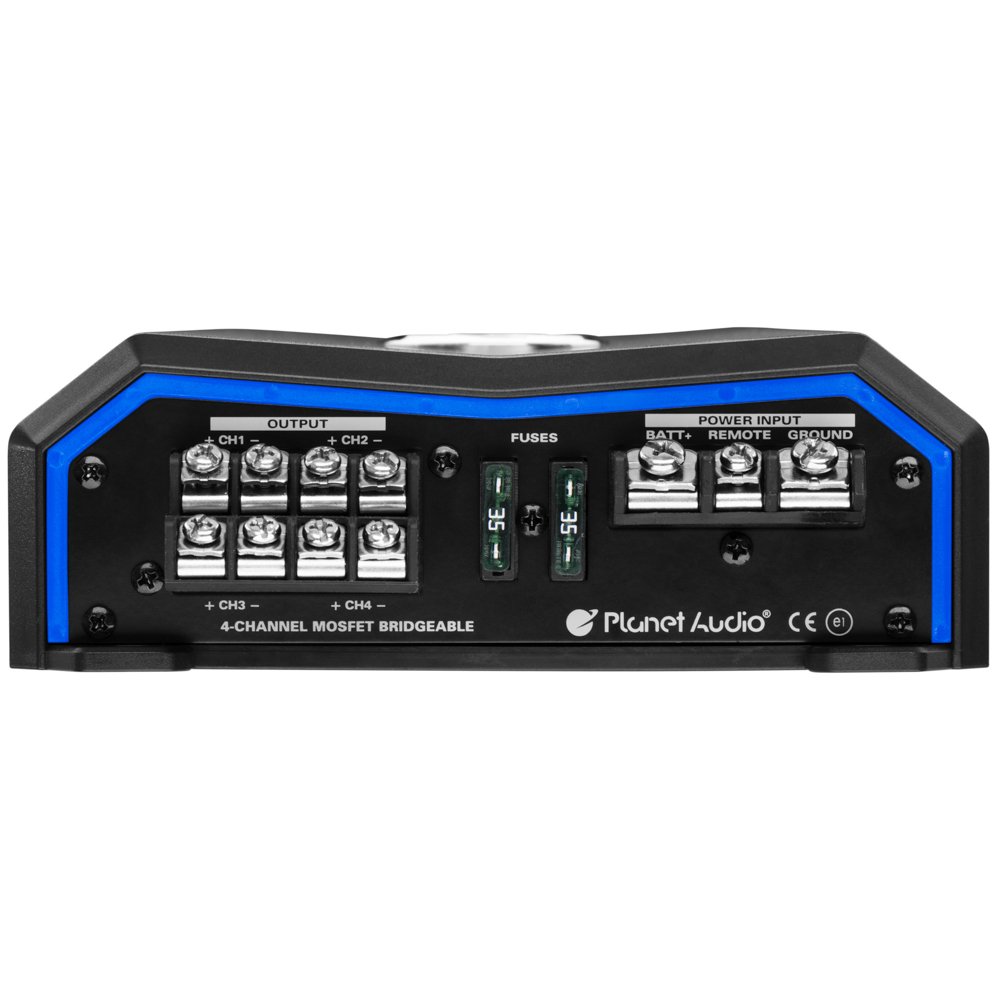 Planet Audio Full Range Class Amplifier Bundle w/ BOSS Stereo Equalizer (2 Pack) - VMInnovations